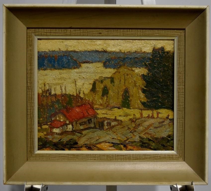CURATED ORIGINAL CANADIAN ART AUCTION Wed. Oct 28th 7pm – Erin